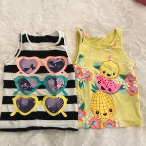 Adorable girls tank top H&M